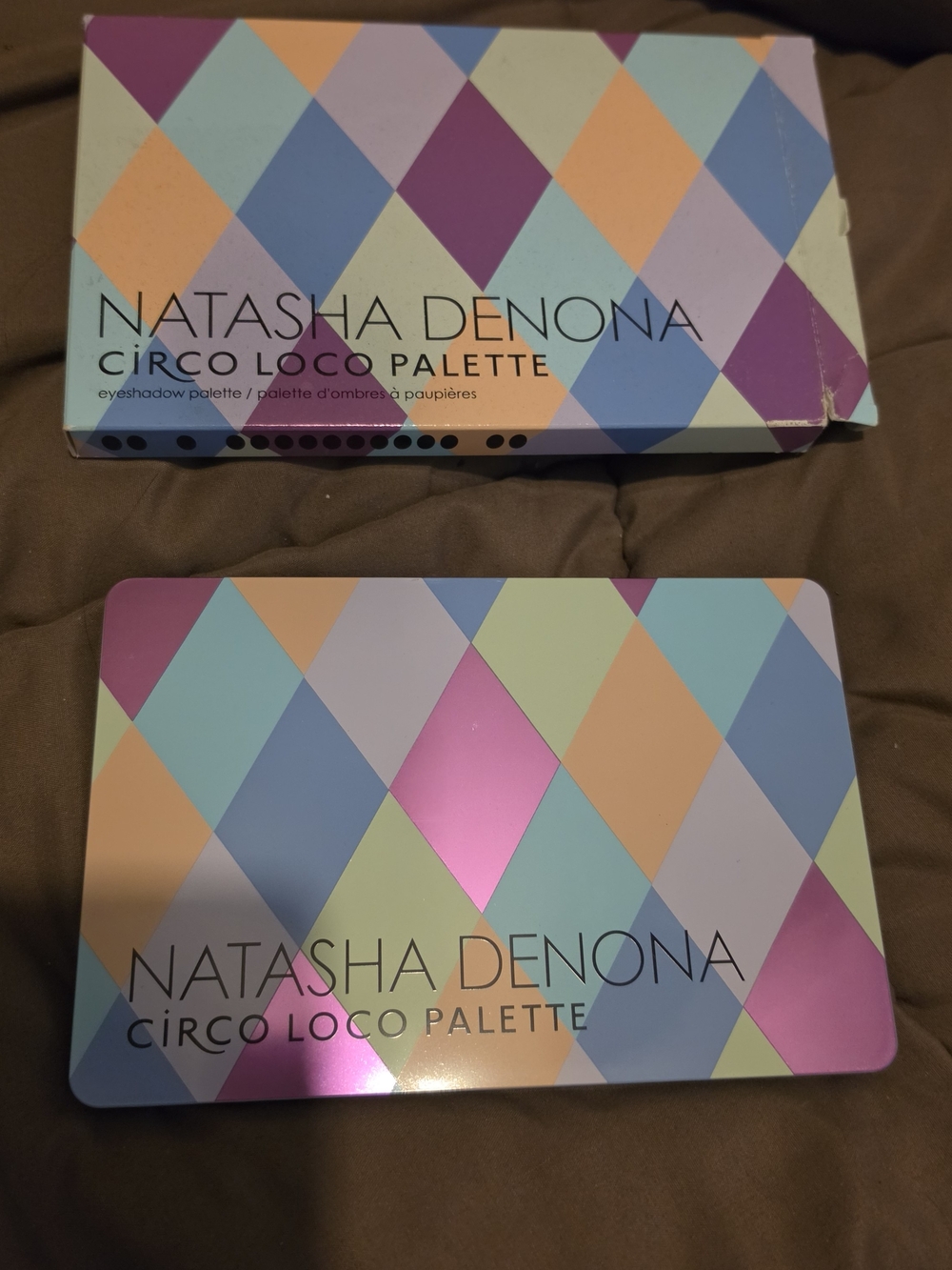 Natasha Denona Circo Loco Palette - Pastel Multicolor Diamond Print